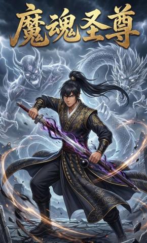 短剧《魔魂圣尊》海报