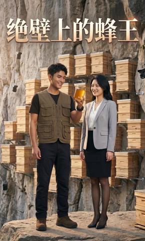 短剧《绝壁上的蜂王》海报
