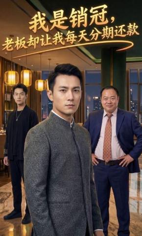 短剧《我是销冠，老板却让我每天分期还款》海报