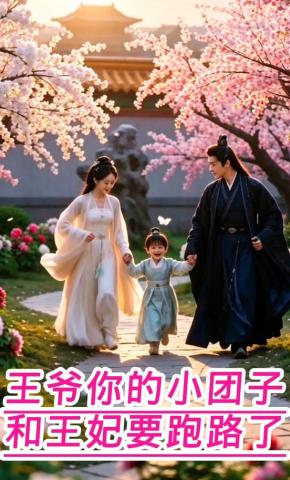 短剧《王爷，你的小团子和王妃要跑路了》海报