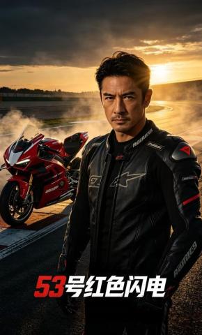 短剧《53号红色闪电》海报