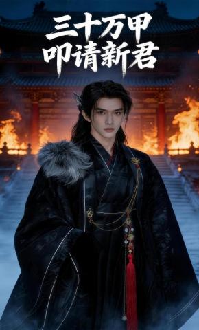 短剧《三十万甲，叩请新君》海报