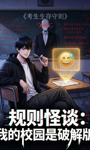 短剧《规则怪谈：我的校园是破解版》海报