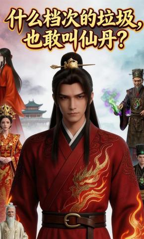 短剧《什么档次的垃圾，也敢叫仙丹？》海报