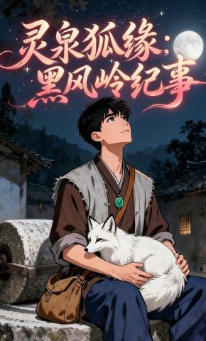 短剧《灵泉狐缘：黑风岭纪事》海报