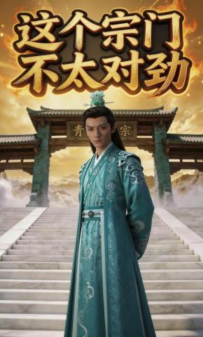 短剧《这个宗门不太对劲》海报