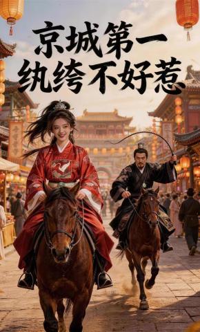 短剧《京城第一纨绔不好惹》海报