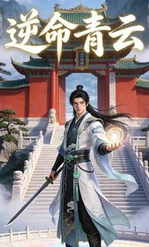 短剧《逆命青云》海报