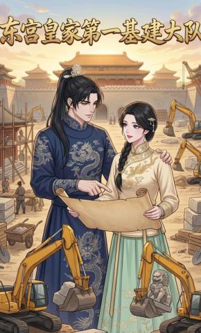 短剧《东宫皇家第一基建大队》海报