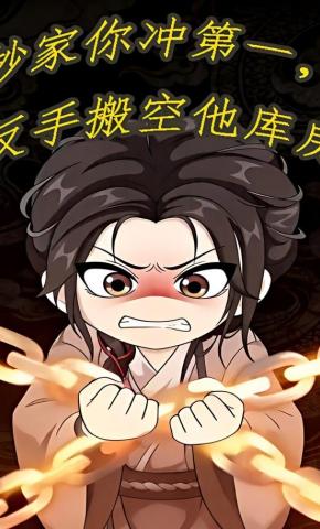 短剧《抄家你冲第一，反手搬空他库房》海报