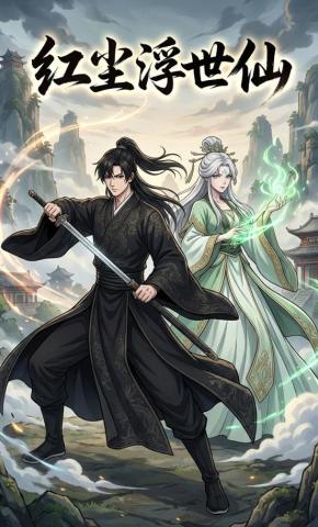 短剧《红尘浮世仙》海报