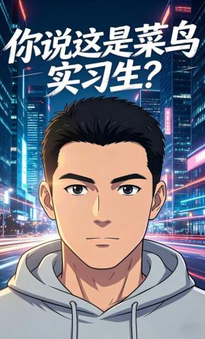 短剧《你说这是菜鸟实习生？》海报