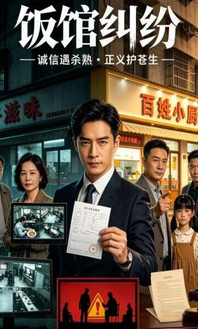 短剧《饭馆纠纷》海报