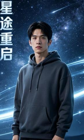 短剧《星途重启》海报