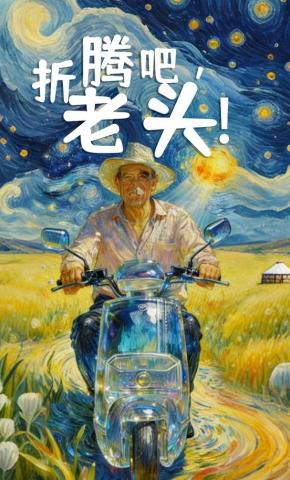 短剧《折腾吧，老头！》海报