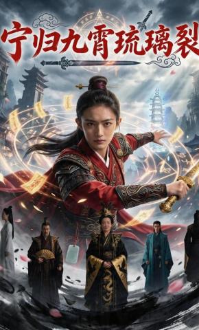 短剧《宁归九霄琉璃裂》海报