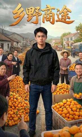 短剧《乡野商途》海报