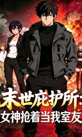 短剧《末世庇护所：女神抢着当我室友》海报