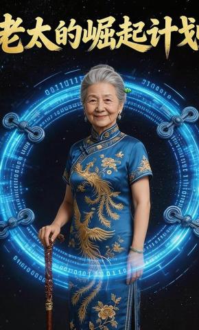 短剧《老太的崛起计划》海报