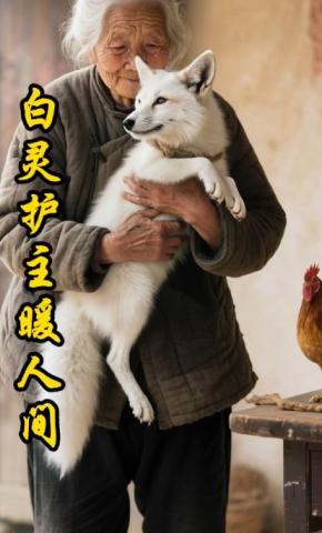 短剧《白灵护主暖人间》海报