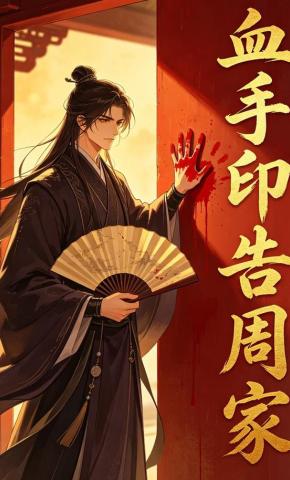 短剧《血手印告周家》海报