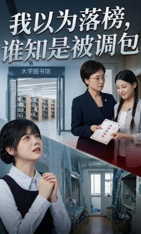 短剧《我以为落榜，谁知是被调包》海报