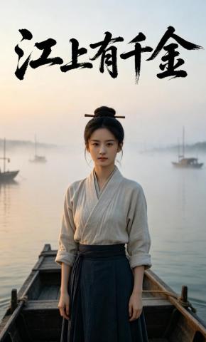 短剧《江上有千金》海报