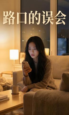 短剧《路口的误会》海报