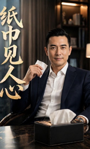 短剧《纸巾见人心》海报