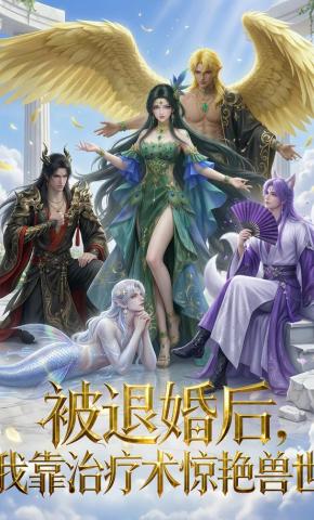 短剧《被退婚后，我靠治疗术惊艳兽世》海报