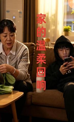 短剧《家的温柔回响》海报