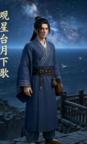 短剧《观星台月下歌》海报