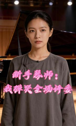 短剧《断手琴师：我弹哭全场评委》海报