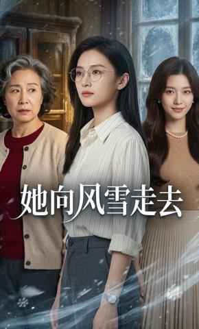 短剧《她向风雪走去》海报