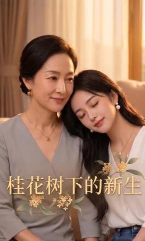 短剧《桂花树下的新生》海报