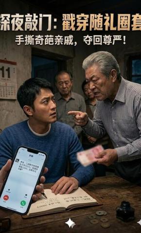 短剧《深夜敲门：戳穿随礼圈套》海报