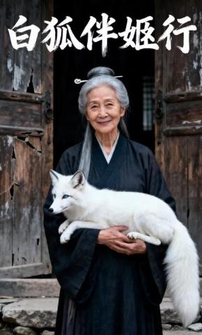 短剧《白狐伴妪行》海报