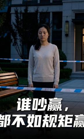 短剧《谁吵赢，都不如规矩赢》海报