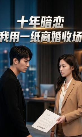 短剧《十年暗恋，我用一纸离婚收场》海报