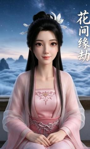 短剧《花间缘劫》海报