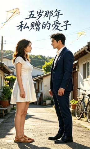 短剧《五岁那年，私赠的爱子》海报