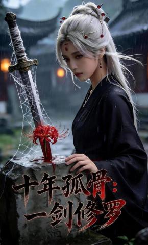 短剧《十年孤骨：一剑修罗》海报