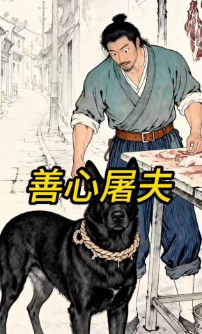 短剧《善心屠夫》海报