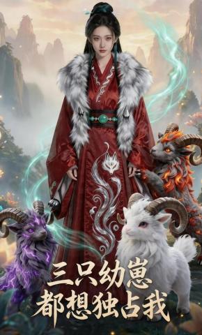 短剧《三只幼崽都想独占我》海报