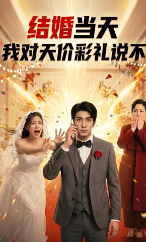 短剧《结婚当天，我对天价彩礼说不》海报