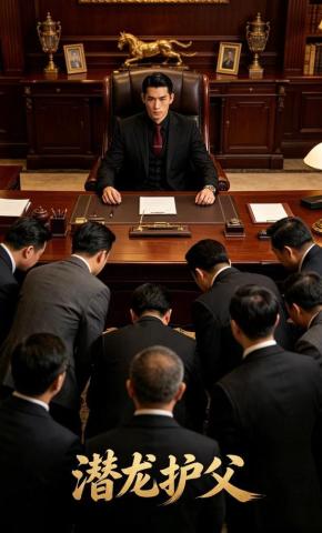 短剧《潜龙护父》海报