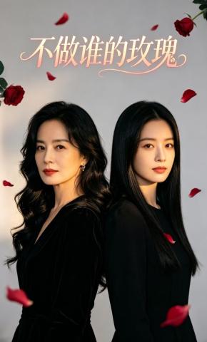 短剧《不做谁的玫瑰》海报