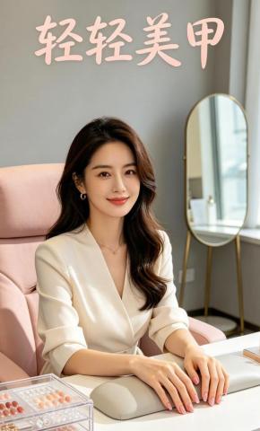 短剧《轻轻美甲》海报