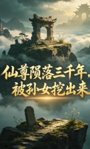 短剧《仙尊陨落三千年，被孙⼥挖出来》海报