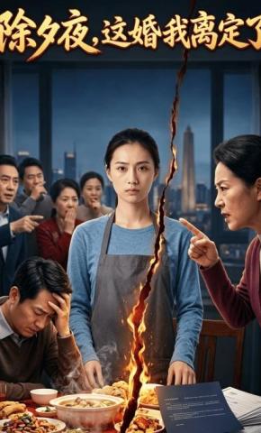 短剧《除夕夜，这婚我离定了》海报